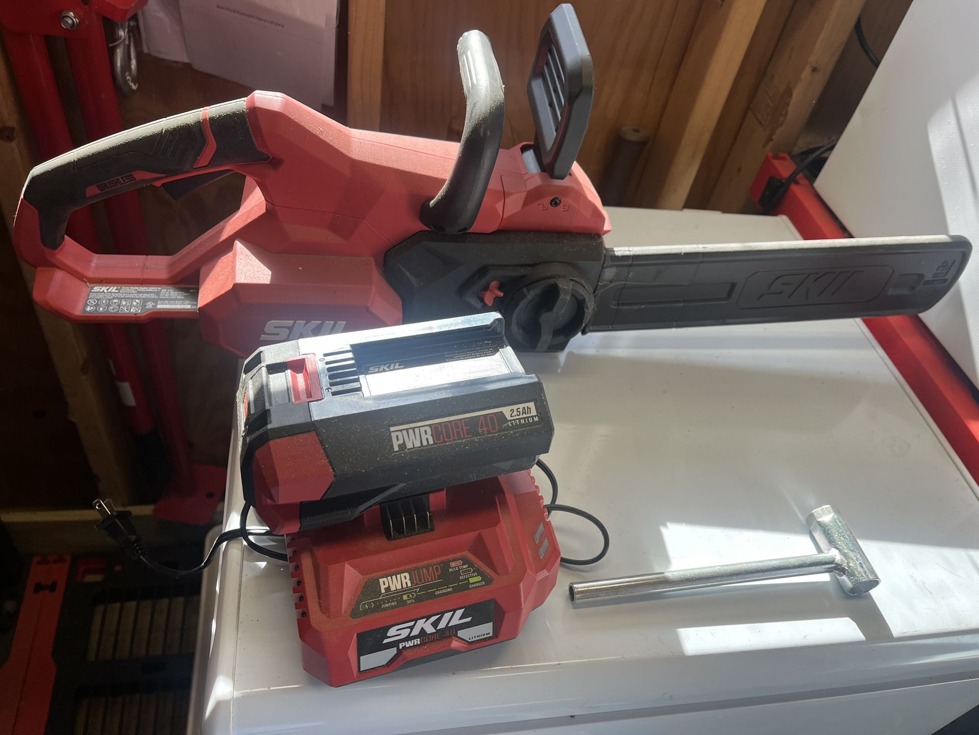 Skill Battery Operated Chain Saw
