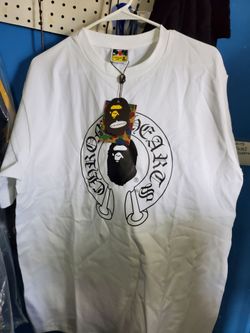 BAPE X CHROME HEARTS mens size XL
