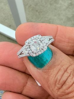 18KT Verragio 1.50Crw Natural Diamond Engagement Ring