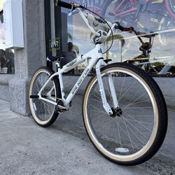 NEW SE Big Ripper 29” Wheelie Bike Bicycle Arctic White - GT Street Throne Haro
