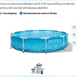 Alberca Con Filtro Incluido 10x30 Index
