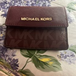 Michael Kors brown wallet