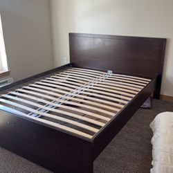IKEA Queen Bed frame 