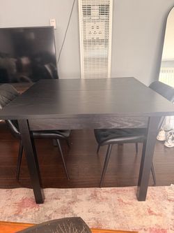 Dining table and 2 chairs