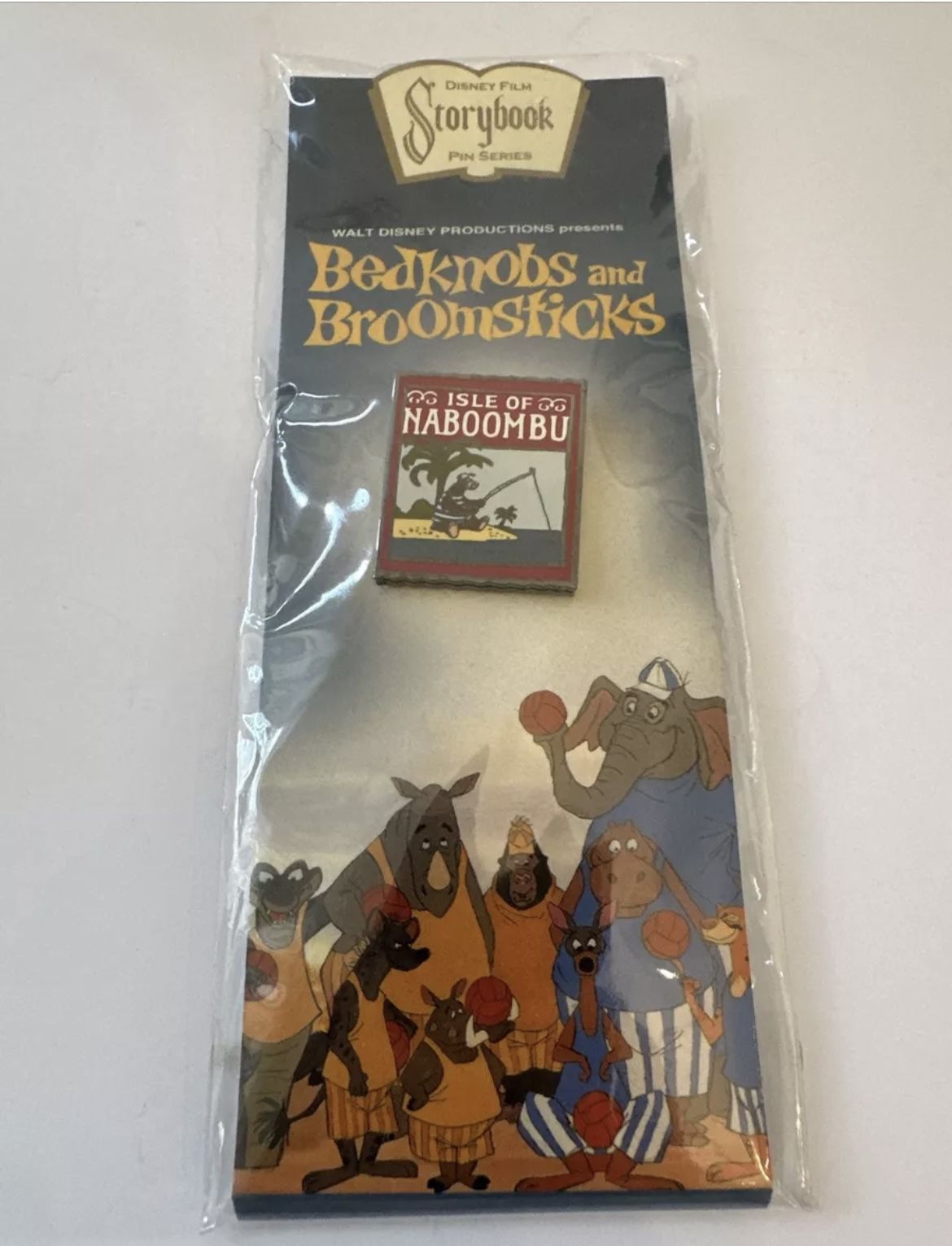 Disney Collector Pin Storybook Series Bedknobs and Broomsticks *SEALED* 2002