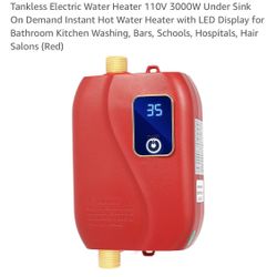 Instant Water Heater 