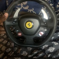 Thrustmaster - T80 Ferrari 488 GTB Edition Racing Wheel for PlayStation 5, 4 and Windows - Black 🔥 