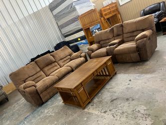 Reclining sofas sets 2 pieces