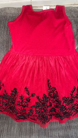 Red youth dress