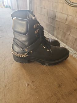 Combat Boots For Women Size 7 Adult $10