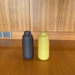 Heath Ceramics Tall Bottle Bud Vase Set – Modern California Pottery (2 Pieces)