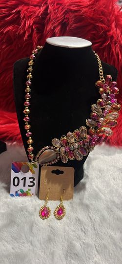 Mexican inspired necklace set 013