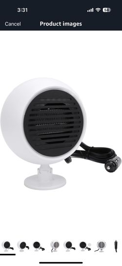 Car Heater Fan, Car Heater Poratble Compact Innovative for Vehicle (12V)