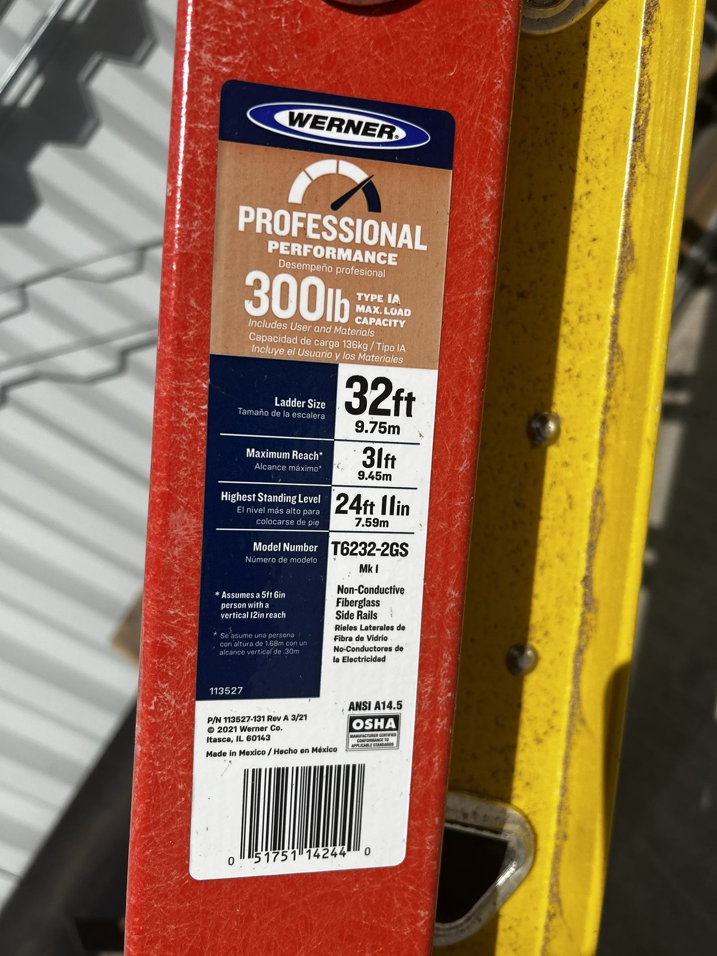 32’ Extension Ladder