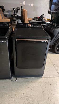 Used Samsung washer and electric dryer. Extra large