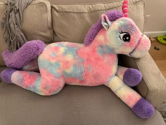 Large unicorn stuff animal