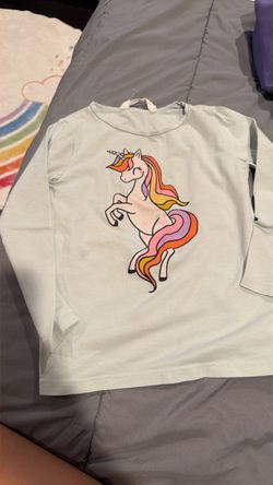 Kids Unicorn Long Sleeve Shirt