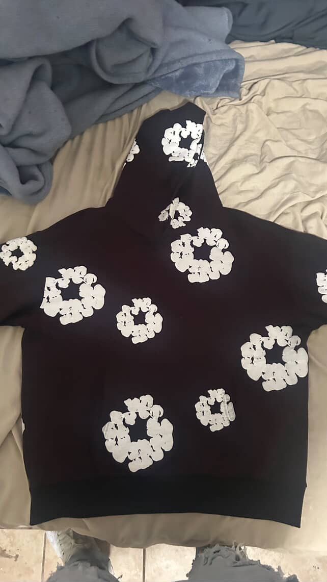 Denim tears hoodie large