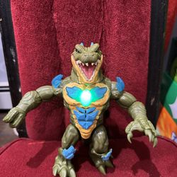 🦖 Beast Lab Dino Creator Raging Raptor Figure – Lights & Action 💥 