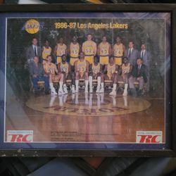 1986-87 Lakers Team Photo $12obo