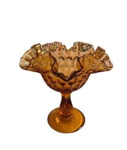 Vintage Fenton Thumbprint Candy Dish
