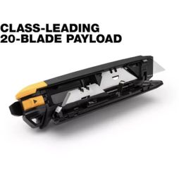 ToughBuilt Utility Knife + 2 Blade Mag (TB-H4S2-03)