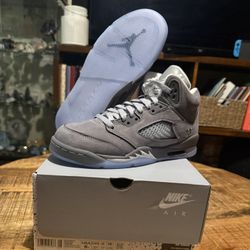 Jordan 5 Wolf Grey  Size 6y