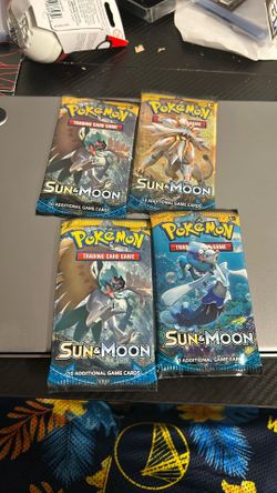 Pokemon Suns And Moon 4 Pack  65$