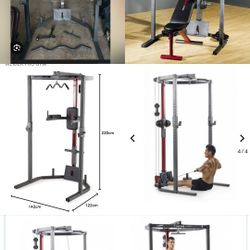 The Weider Pro Power Rack Home Gym Total Body Weight Trainer