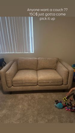 Beige couch