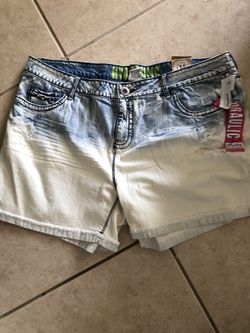 New woman’s hydraulic shorts sz 22