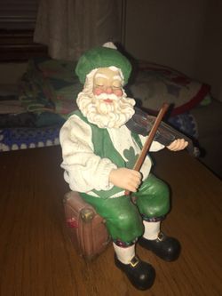 Music Box Santa