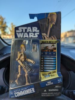Star Wars Saga Legends CW22 Battle Droid Commander