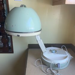 1960s PORTABLE HAIR DRYER Oster Professional Beauty Salon Aqua Hair Dryer NON WORKING FOR DISPLAY OR PARTS