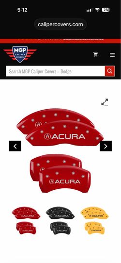Acura Caliper Covers MGP