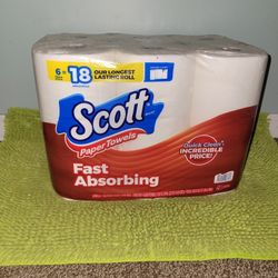 Pack 6 Rolls Paper Towels 