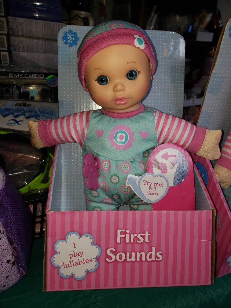NEW FIRST SOUNDS BABY I PLAY LULLABIES