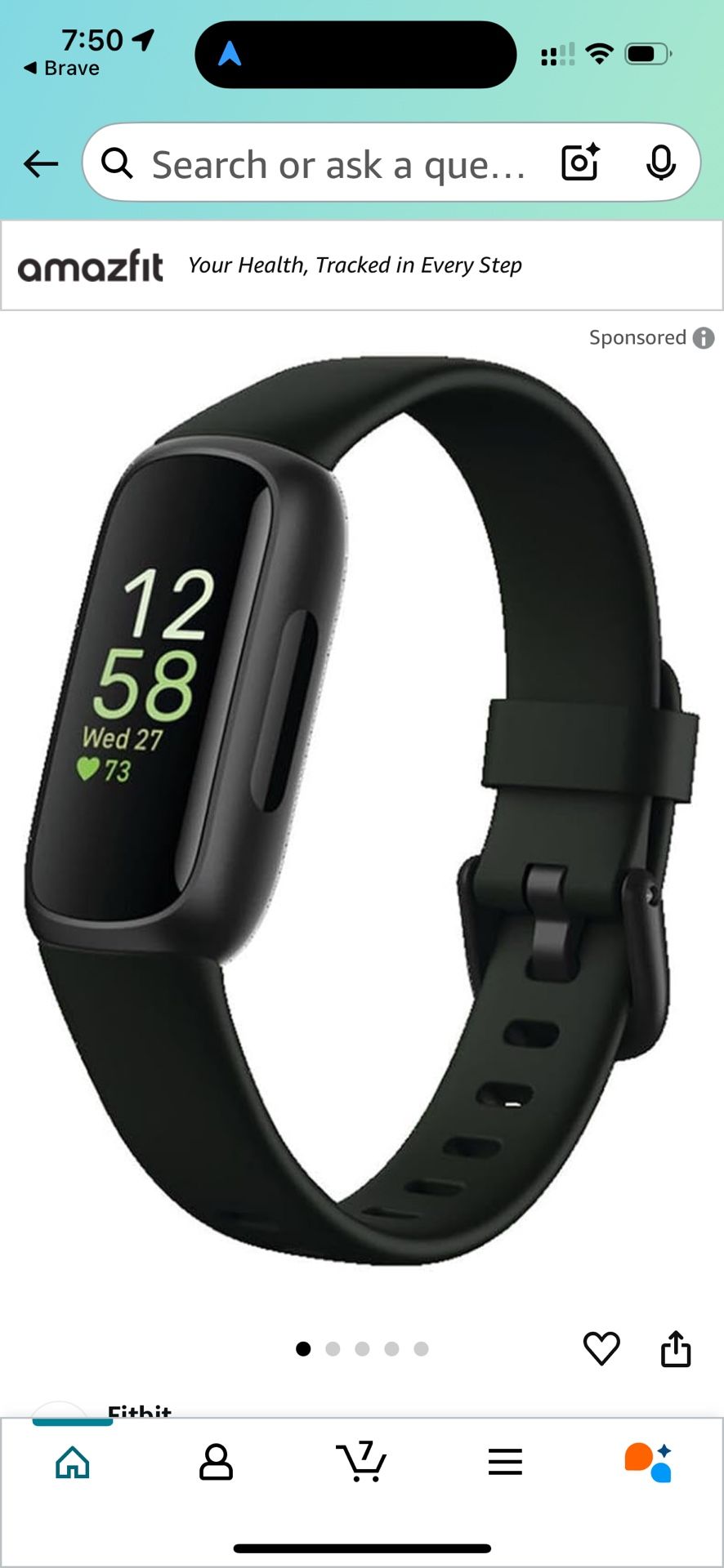 Fitbit Inspire 3 Brand New Still In Box Never Opened