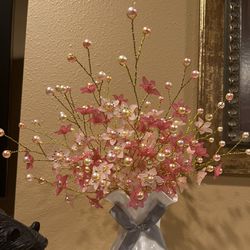 Chinese bauhinia flower （+vase）