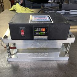 Heater press /smasher thing  ( Low Temp Plates)