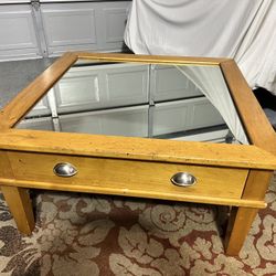 Pottery Barn Solid Wood Coffee Table