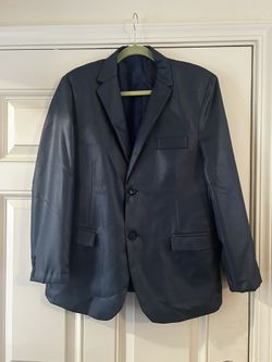 Men’s Navy Blue Suit And Tie  (Franco Rossi)