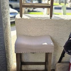 Cushioned Stools $30 For The Pair