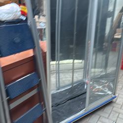 3x6x1 Upright Front Opening Display Case 