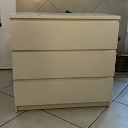 White dresser