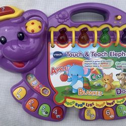 VTech Touch & Teach Elephant – Interactive Learning Toy