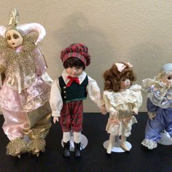 Vintage Porcelain Dolls …Bradley Dolls , Dynasty Doll Collection , Dianna Effner  And Bell Ceramics