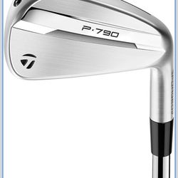 TaylorMade 2025 P·790 Irons Golf Club Set, Premium Forged Feel, Larger Sweet Spot, Improved Gapping, Players Distance