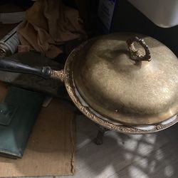 Vintage Silver Plated Chaffing Dish 