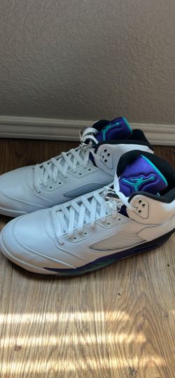 Air Jordan 5 Retro Low Grape Sneakers